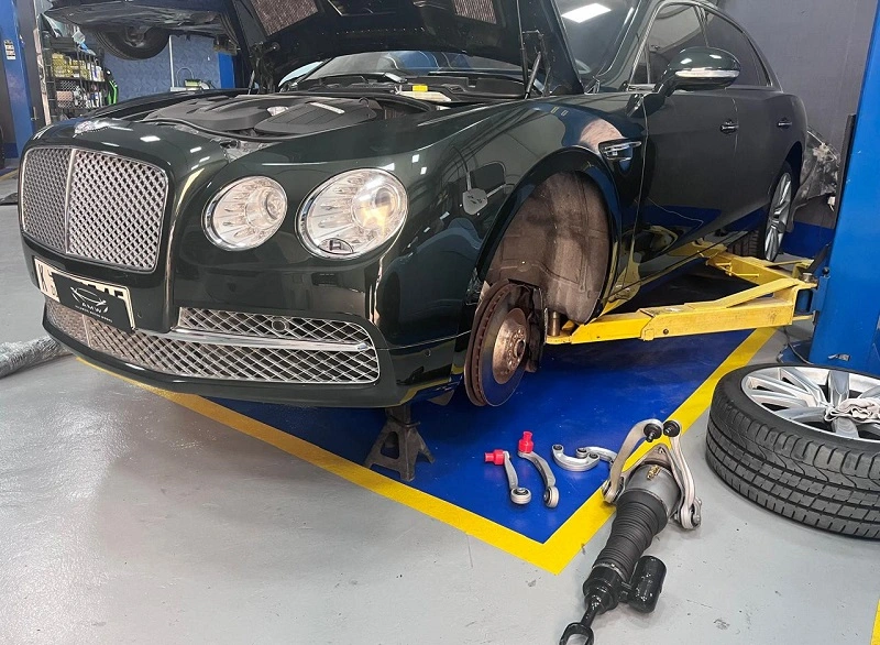 Suspension Repair Services for Luxury European Cars in Dubai