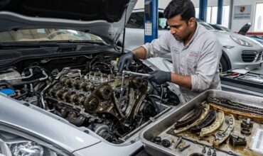 Porsche-cayenne-Timing-chain-replacement